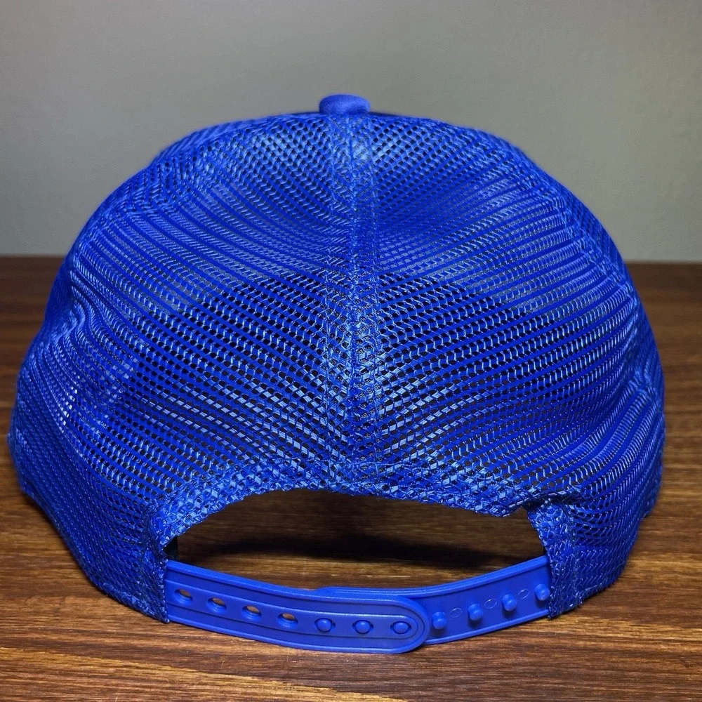 New Era Dallas Mavericks The Golfer Rope Hat Blue Foam Snapback Adjustable Cap
